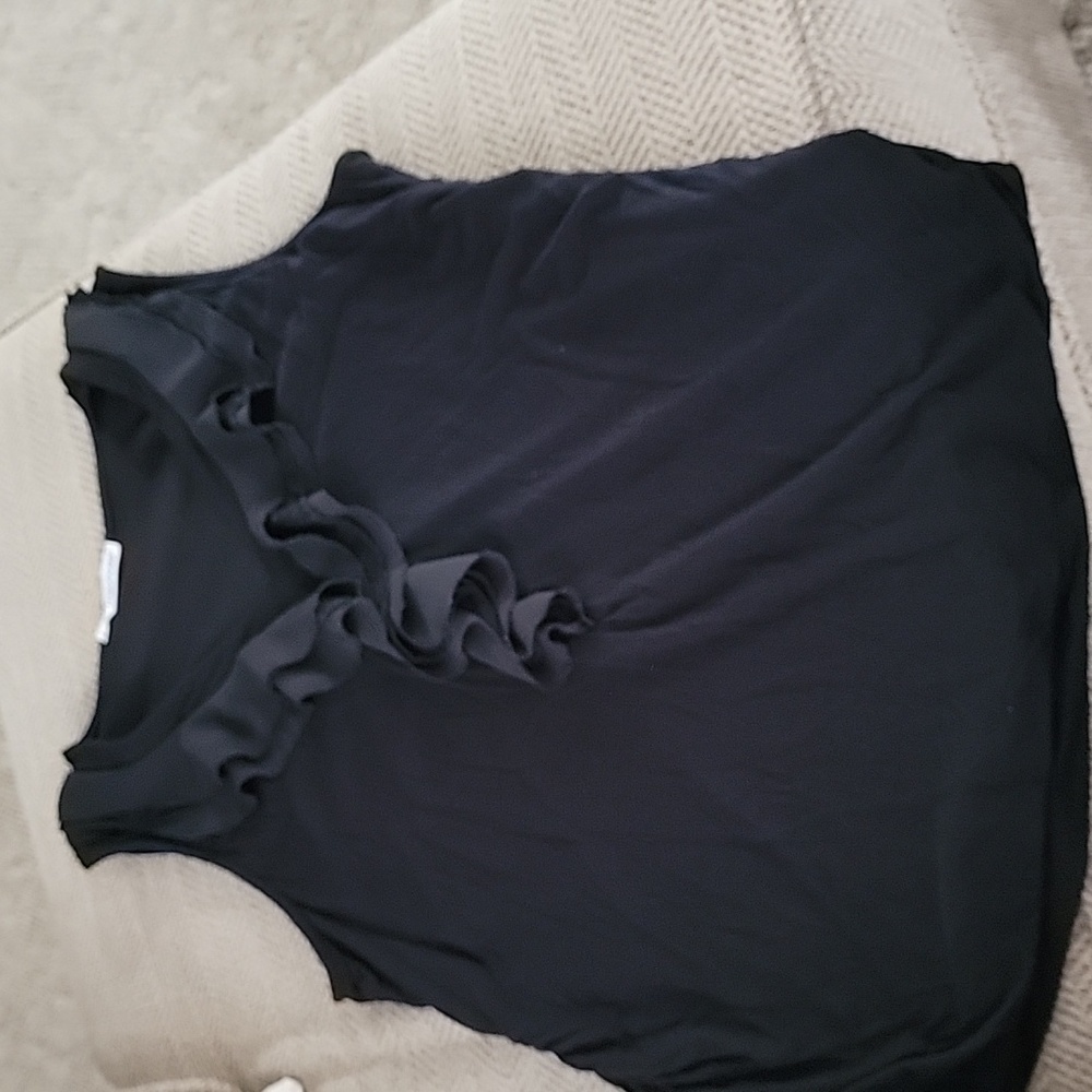 Ruffle front tank